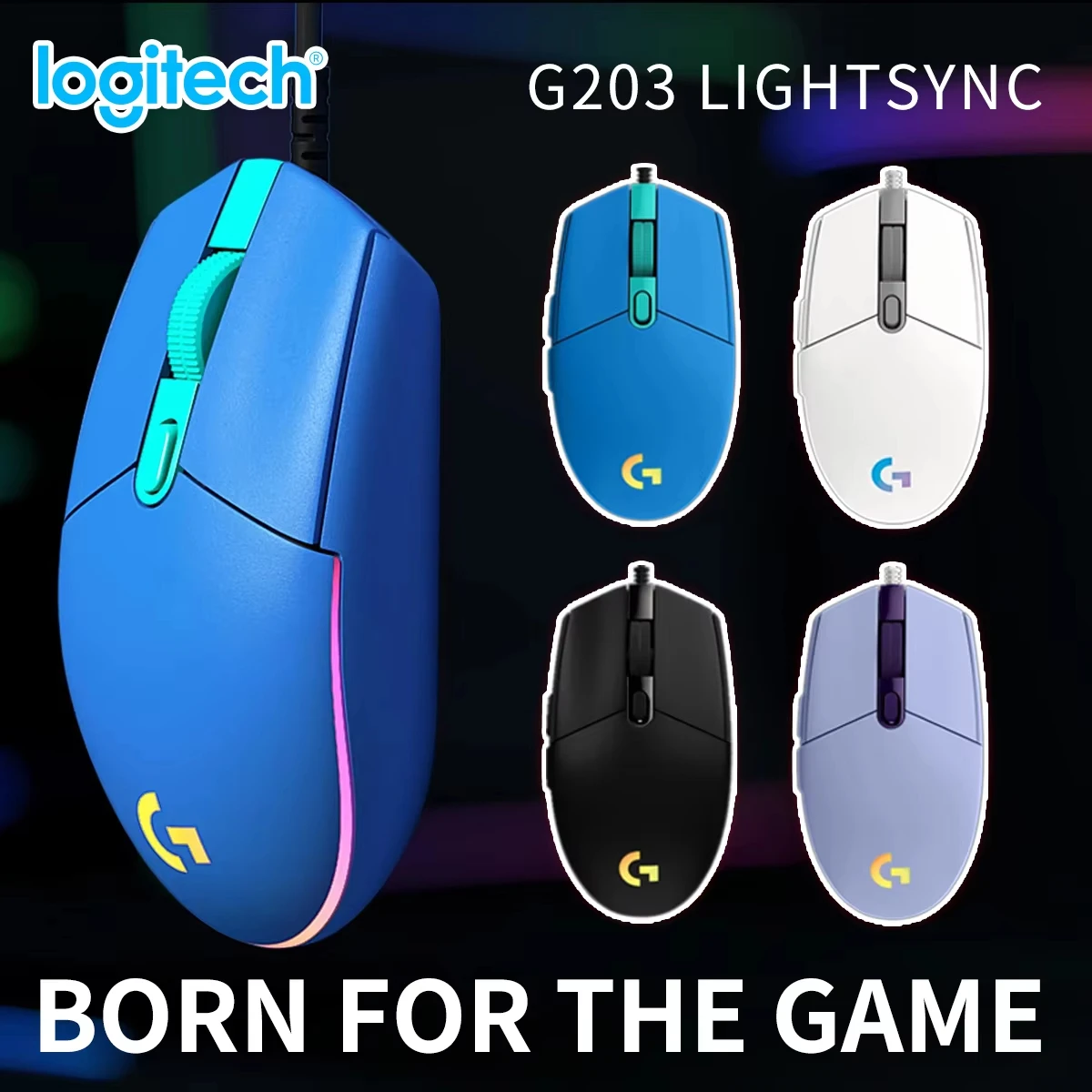 Logitech G203 RGB Gaming Mouse - đánh giá và giá Logitech Mouse G203