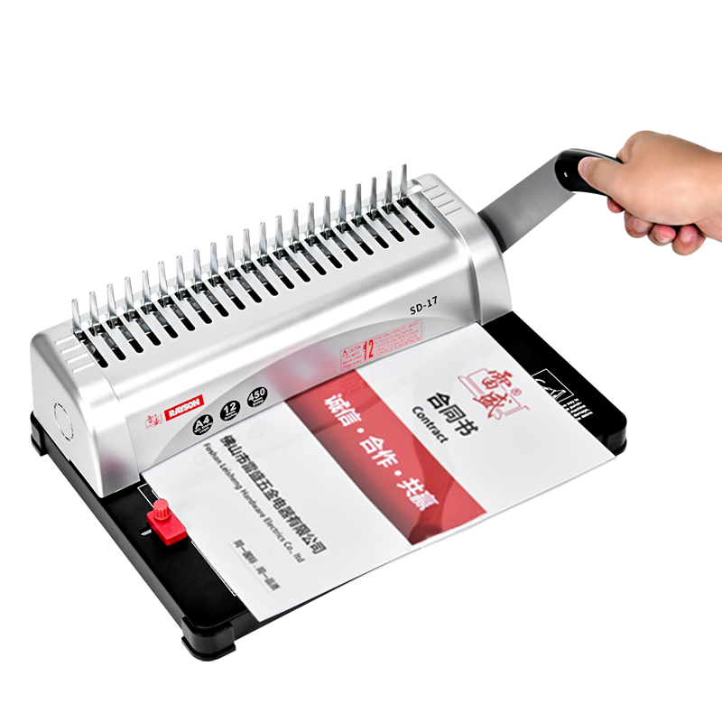 Factory Comb Binder SD-17 A3A4 - đánh giá và giá Binding Machine Comb
