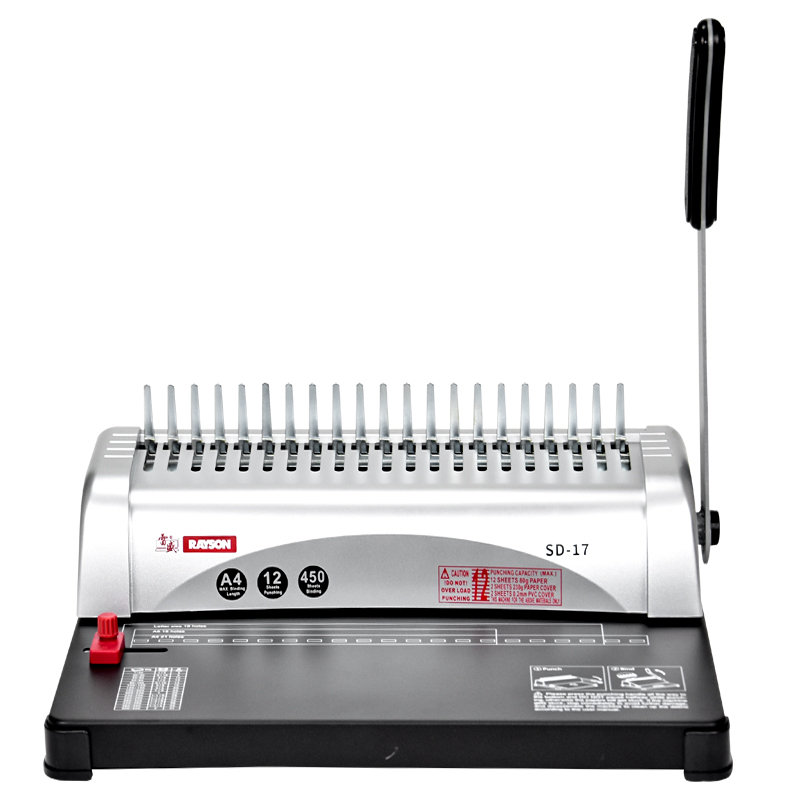 Factory Comb Binder SD-17 A3A4 - đánh giá và giá Binding Machine Comb