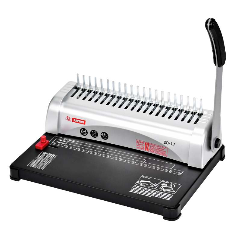 Factory Comb Binder SD-17 A3A4 - đánh giá và giá Binding Machine Comb