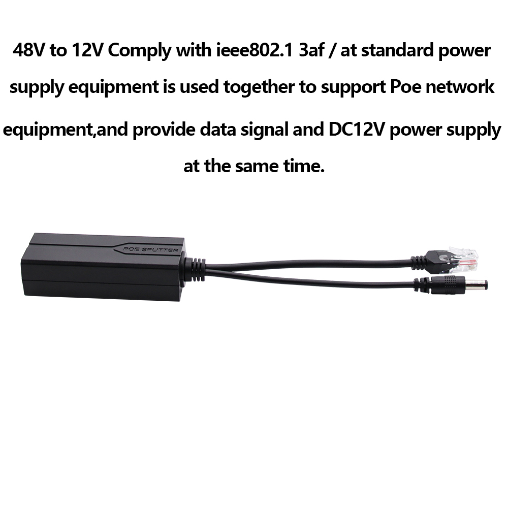POE Splitter 48V to 12V/5V IEE - đánh giá và giá Power Over Ethernet