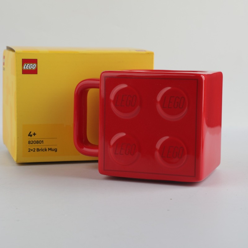 320ml Ceramic Mug 2x2 Red LEGO - đánh giá và giá Office Technician